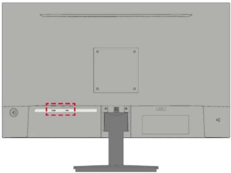 VIEWSONIC VA272-H - Tilslutning af eksterne enheder - 1
