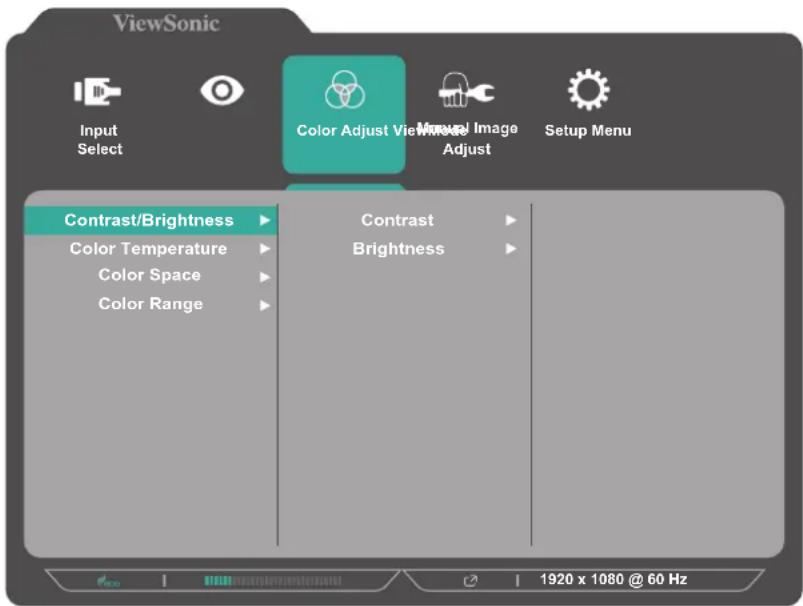 VIEWSONIC VA272-H - Generel betjening - 2