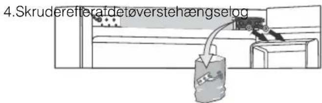 4.Skruderefterafdetøverstehængselog