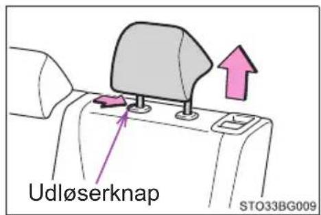 Udløserknap STO33BG009