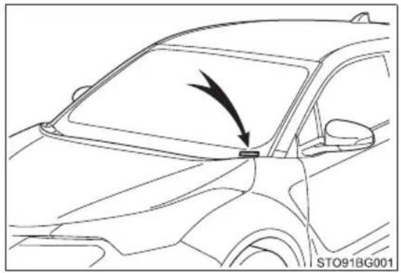 TOYOTA C-HR Hybrid (2016) - Bilens stelnummer - 1