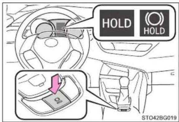 TOYOTA C-HR Hybrid (2016) - Auto-hold - 1