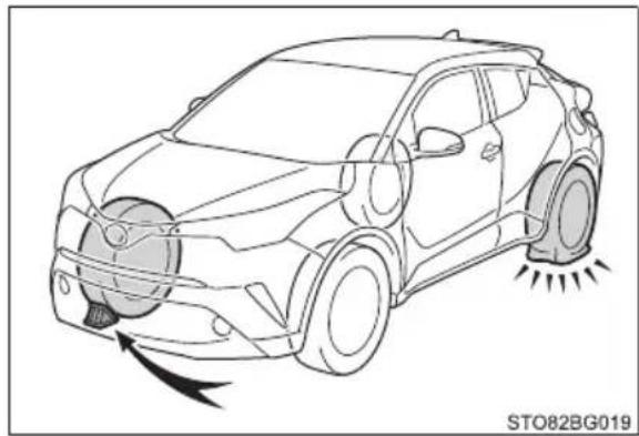 TOYOTA C-HR Hybrid (2016) - Ved skift af dæk - 1
