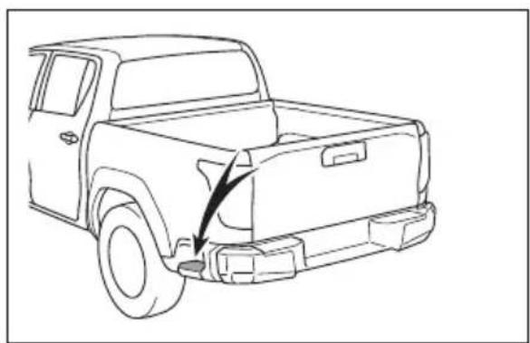 TOYOTA Hilux 48V (2025) - Støtfanger med stigtrinn bak - 2