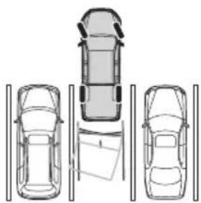 TOYOTA Hilux 48V (2025) - Parkering ved bruk av modus for hjelpelinjer for beregnet kjøreretning - 2