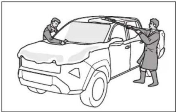 TOYOTA Hilux 48V (2025) - Forhold som har betydning for innbruddssensoren - 5