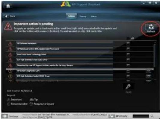 HP Support Assistant Back Actions Turn-up Help Important action is pending To apply an update, out a checkbook on the small box (right side) associated with the update and click on the button with a search bracket. To read an alert or a tip click on its title. HP Software Assistant HP Security System 8001: Global Smart Forward New Tube Sound Technology Group E2 High Deflection 100% Audio Driver Downloaded via HP Support Assistant server for the basic features HP User Diagnostics Ltd E2 High Deflection Audio 00000 Drive Last Analysis A/21/2013 Legend Important Recommended Tip Postpone or ignore Apply Copyright Product name: HP Section dms hardtopbox PC - limit to launch https://pap/rsc/pack.com / www.pap.rsc/100000000000000000000000000000000000000000000000000000000000000000000000000000000000000000000000000