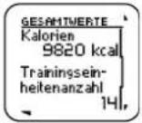 POLAR RCX3 GPS - Gesamtwerte seit dem xx.xx.xxxx - 2