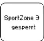 POLAR RCX3 GPS - SportZone sperren - 1