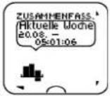 POLAR RCX3 GPS - Wochenzusammenfassungen - 1