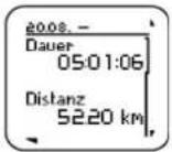 POLAR RCX3 GPS - Wochenzusammenfassungen - 2