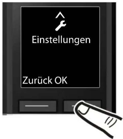 GIGASET C300A Duo - Darstellung der Bedienschritte in der Bedienungsanleitung - 3
