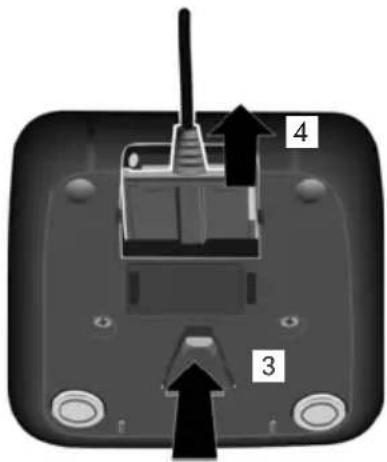 GIGASET C300A Duo - Ladeschale anschließen (falls im Lieferumfang enthalten) - 2