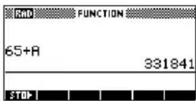 RAD FUNCTION 65+R 331841 STOP