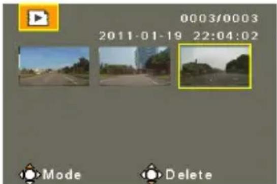 AIPTEK Car Camcorder X3 - ● Просмотр файлов на встроенном ЖК-экране - 1