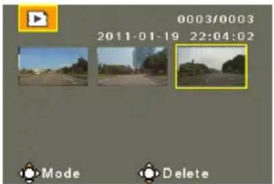AIPTEK Car Camcorder X3 - ● Wiedergabe über das integrierte LC-Display - 1