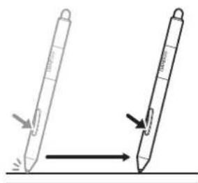 WACOM Bamboo Stylus Nib set - USING THE PEN BUTTONS - 5