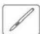 WACOM Bamboo Stylus Nib set - PORTION OF TABLET AREA - 1