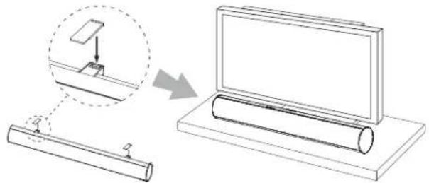 HARMAN KARDON BDS 776 - Linken und rechten Front-Lautsprecher platzieren - 1