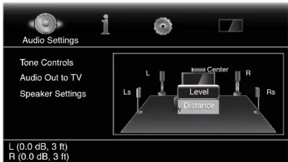 HARMAN KARDON BDS 776 - Lautsprecherpegel einstellen - 2