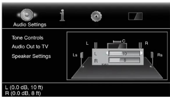 HARMAN KARDON BDS 776 - Lautsprecherpegel einstellen - 3