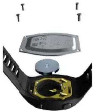 GARMIN Forerunner 70 HRM - Replacing the FR70 Battery - 3