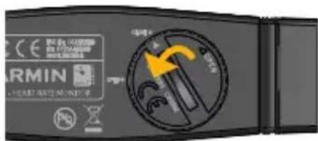 GARMIN Forerunner 70 HRM - Replacing the Heart Rate Monitor Battery (Hard Strap) - 1