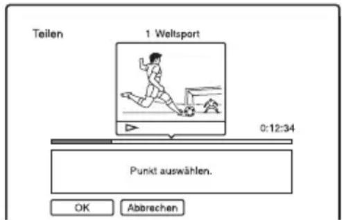 Teilen 1 Weltsport 0:12:34 Punkt auswählen. OK Abbrechen