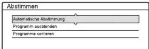 SONY RDR-HXD760 - Abstimmen - 1