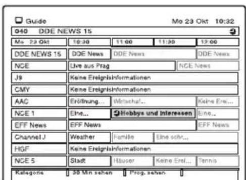 Guide 040 DDE NEWS 15 Mo 23 Okt 10:32 DDE NEWS 15 DDE News DDE News NCE Live aus Prag NCE News J9 Keine Erlöglinformationen CMY Keine Erlöglinformationen AAC Erlöhnung... Wirtschaft... Keine Erl... NCE 1 Else... Hobbies und Interessen Eine... EFF News EFF News Channel J Weather Familie Eine sehr... HGF Keine Erlöglinformationen NCE 5 Stadt Häuser Keine Erl... Tennis Kategorie 30 Min sehen Prog. sehen