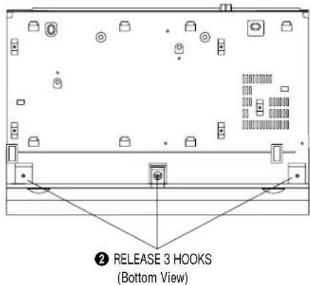 ② RELEASE 3 HOOKS (Bottom View)