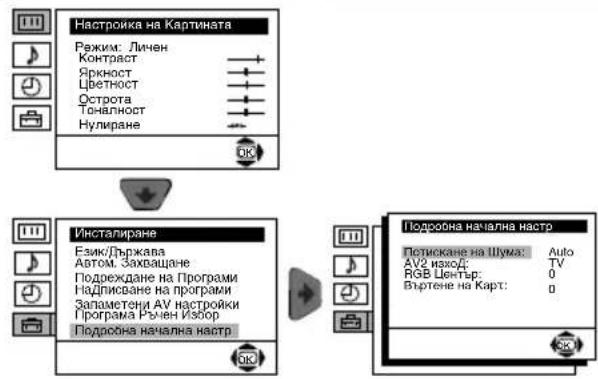 SONY KV-29CL10K - ПРОГРАМА РЪЧЕН ИЗБОР - 1