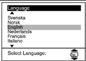 Language Svenska Norsk English Nederlands Français Italiano Select Language: OK