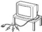 SONY KV-29CL10K - Общие правила техники безопасности - 12