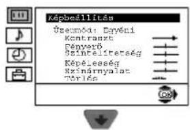 Képbeállítés Üzemnés: Egyéni Kontranzt Fépyerő Szintelfietség Képéleség Színárnyalat Törlós