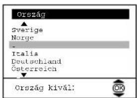 Ország Sverige Norge Italia Deutschland Österreich Ország kivál: