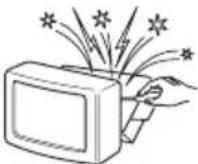 SONY KV-29CL11K - Общие правила техники безопасности - 4