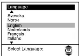 Language Svenska Norsk English Nederlands Français Italiano Select Language: OK