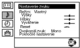 SONY KV-29RE10K - NASTAVENIE OBRAZU - 3