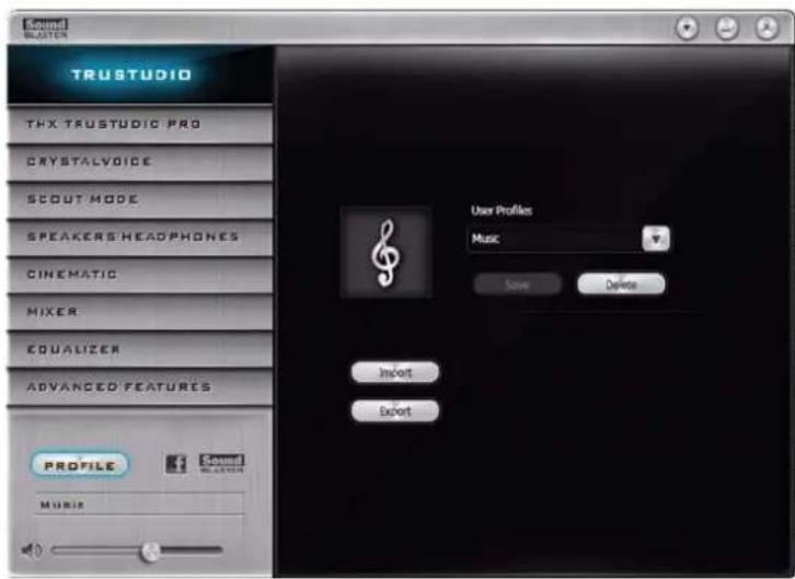 CREATIVE Recon3D Fatal1ty Champion - Sound Blaster Recon3D PCIe Control Panel - 1