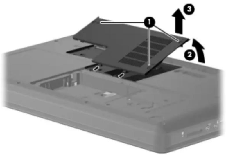 Diagram of a printer's internal structure with numbered components and directional arrows indicating assembly or operation.