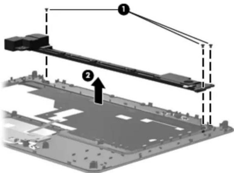 Diagram showing a crane lifting a large rectangular component, with numbered annotations indicating structural components.