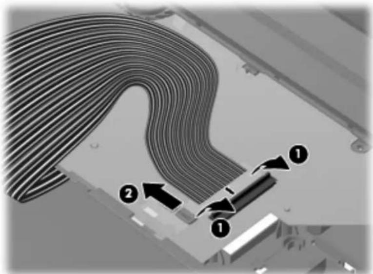 Technical diagram of a heat exchanger with labeled components and directional arrows indicating flow or movement.