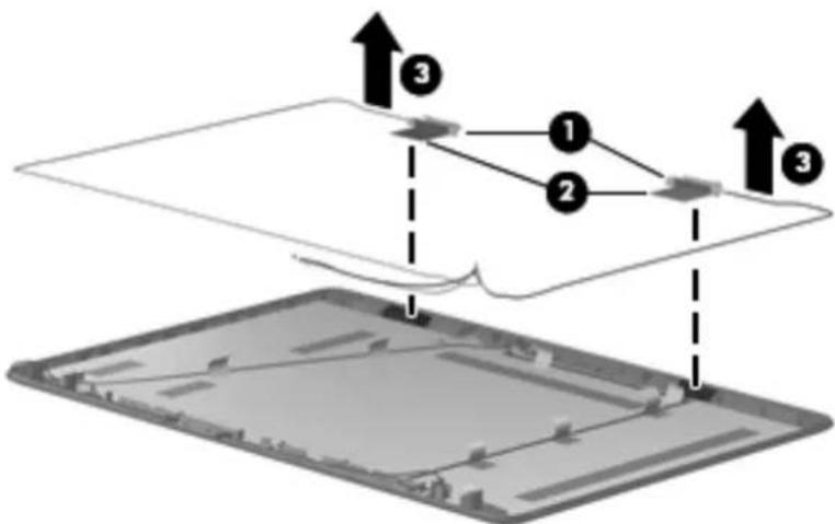 Diagram illustrating a device's internal structure with labeled components and directional arrows