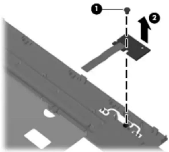 Technical diagram showing a mechanical assembly with labeled components and directional arrows indicating movement or force.