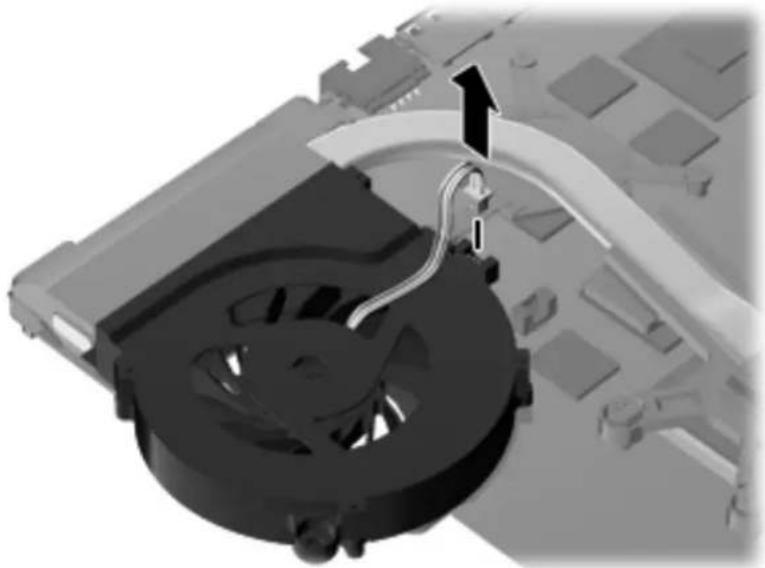 HP 595199-001 - Remove the RTC battery: - 5