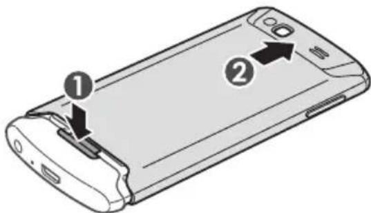 SAMSUNG Wave III S8600 - Instalación de la tarjeta SIM o USIM y la batería - 1