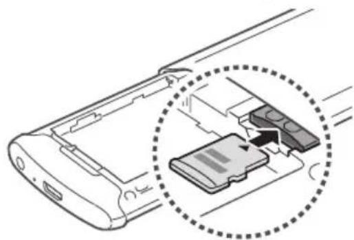SAMSUNG Wave III S8600 - Insertar una tarjeta de memoria (opcional) - 3
