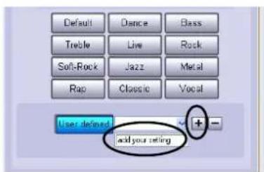 Default Dance Bass Treble Live Rock Soft-Rock Jazz Metal Rap Classic Vocal User defined + - add your rating