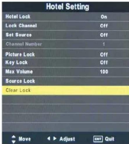 LENCO DVL-2690 - 7.Hotel modus - 1